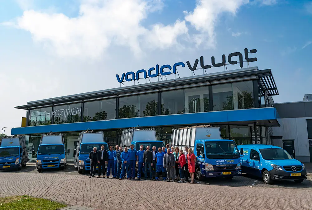 Het team van Van der Vlugt